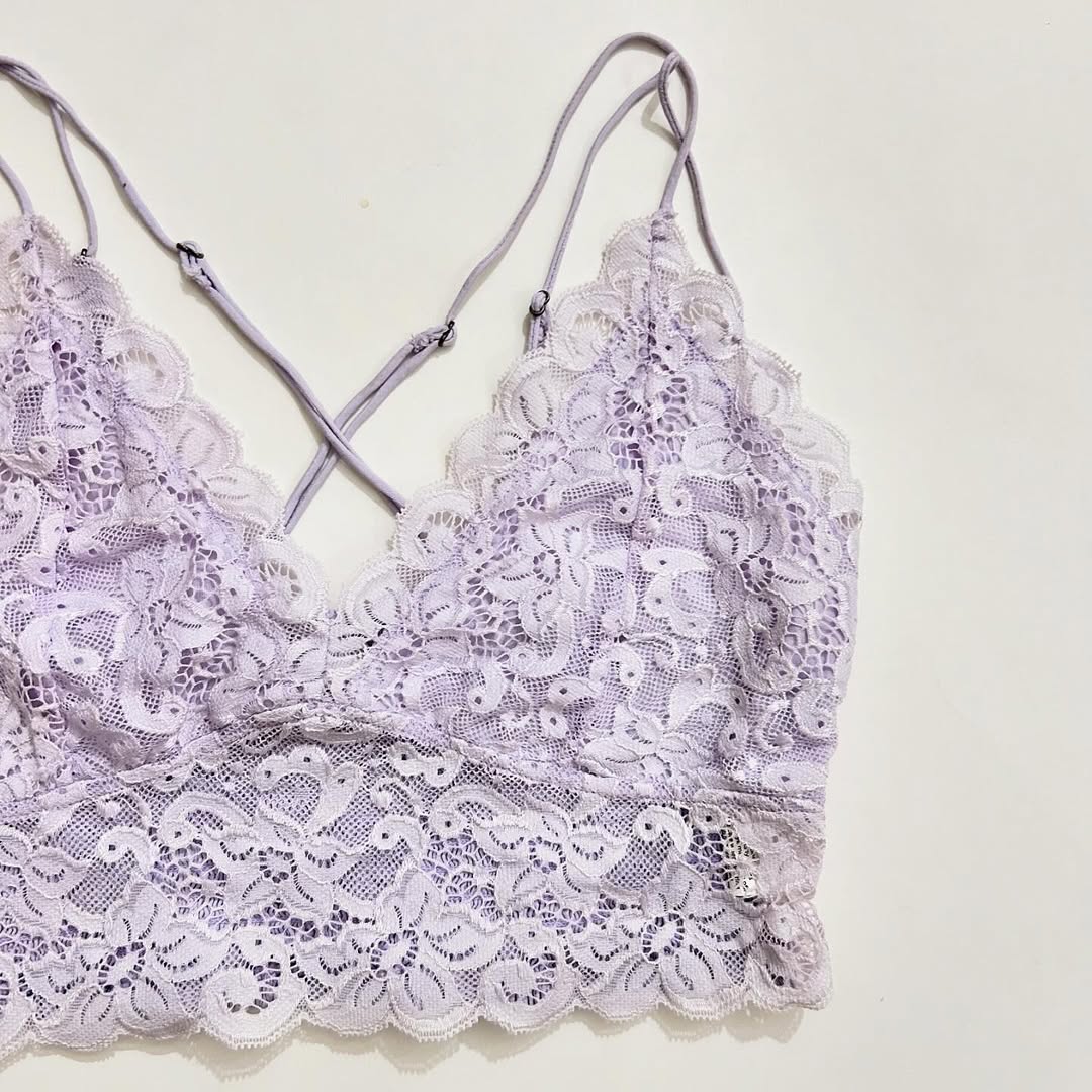 Lilac Lace bralette