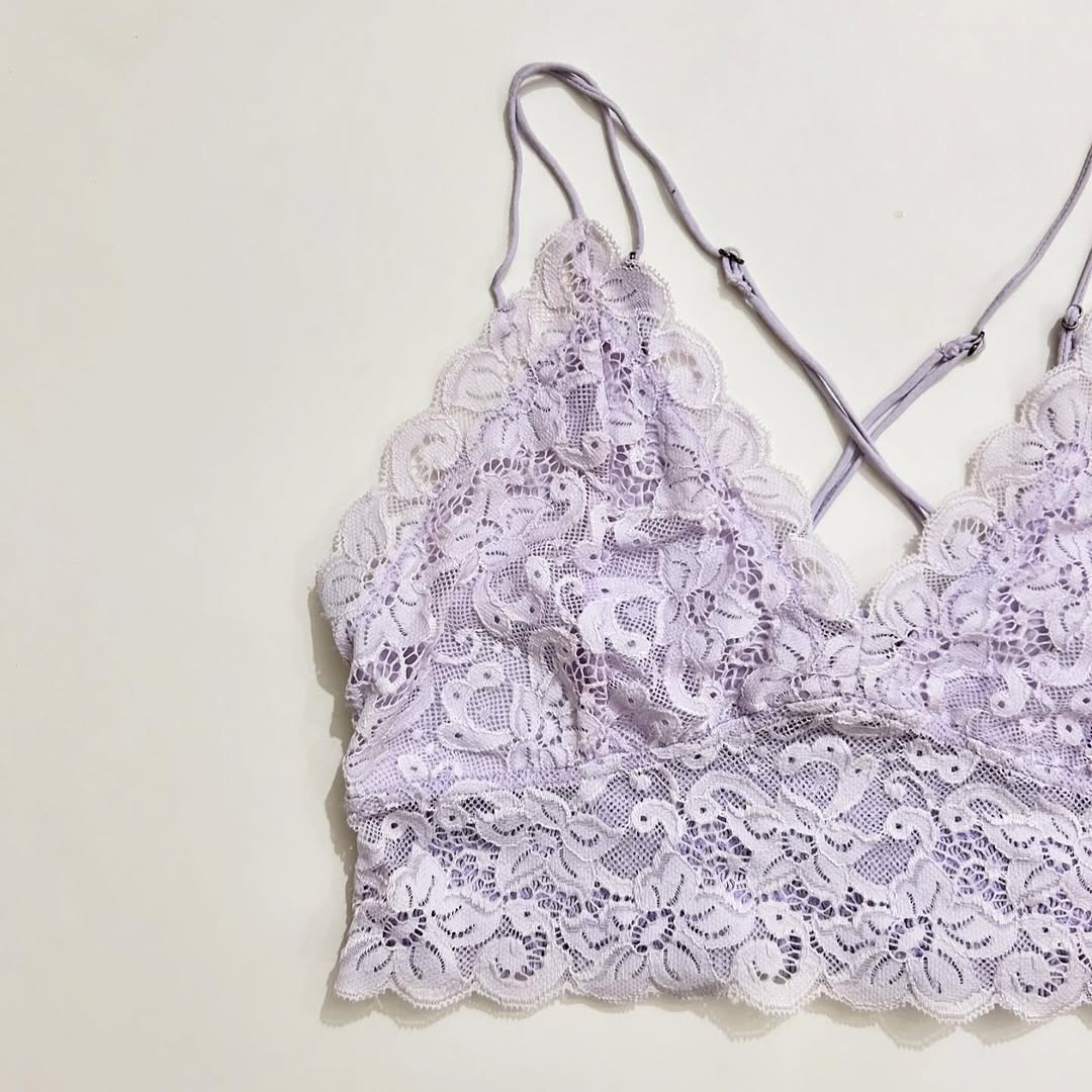 Lilac Lace bralette
