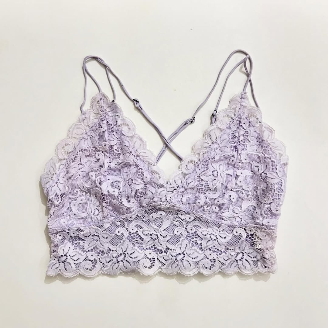 Lilac Lace bralette
