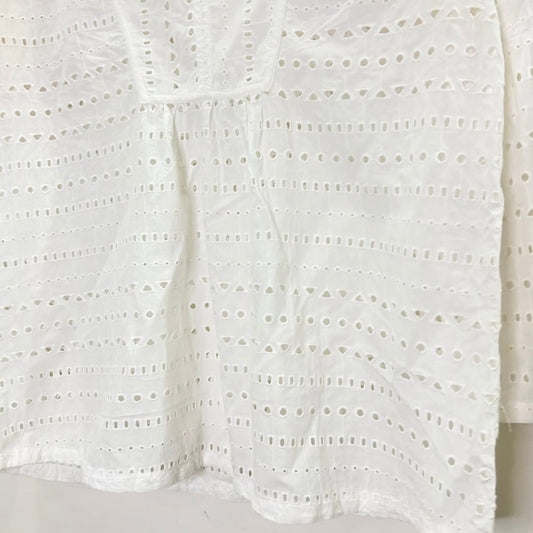 White Cotton Top Kurti