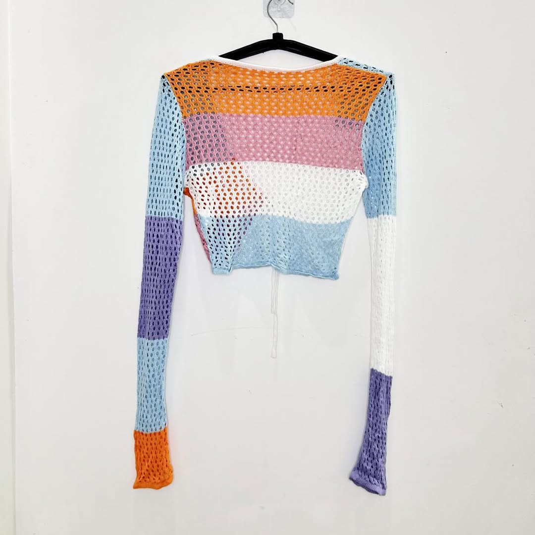 Crochet Multicolor Shrug