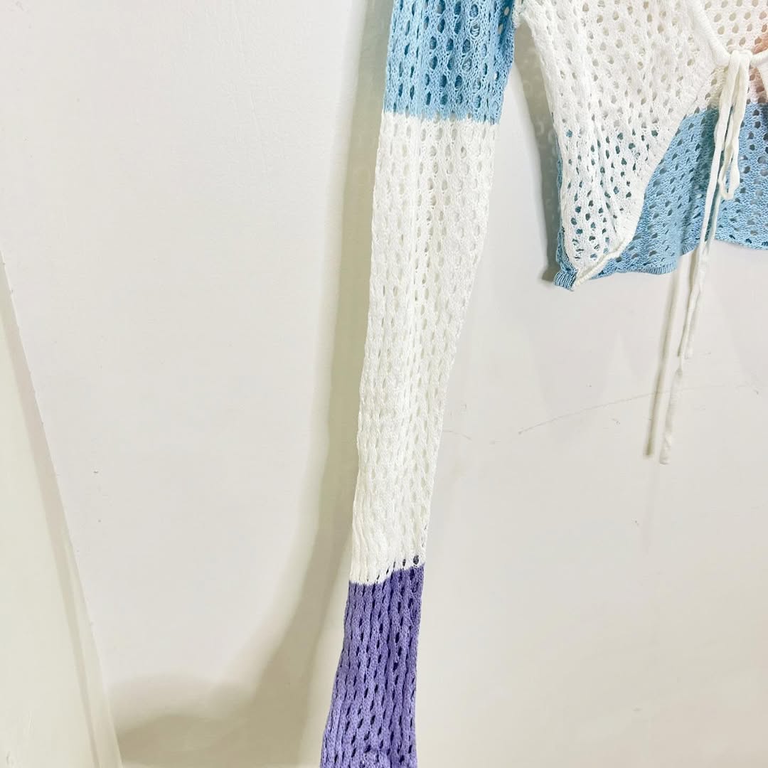 Crochet Multicolor Shrug