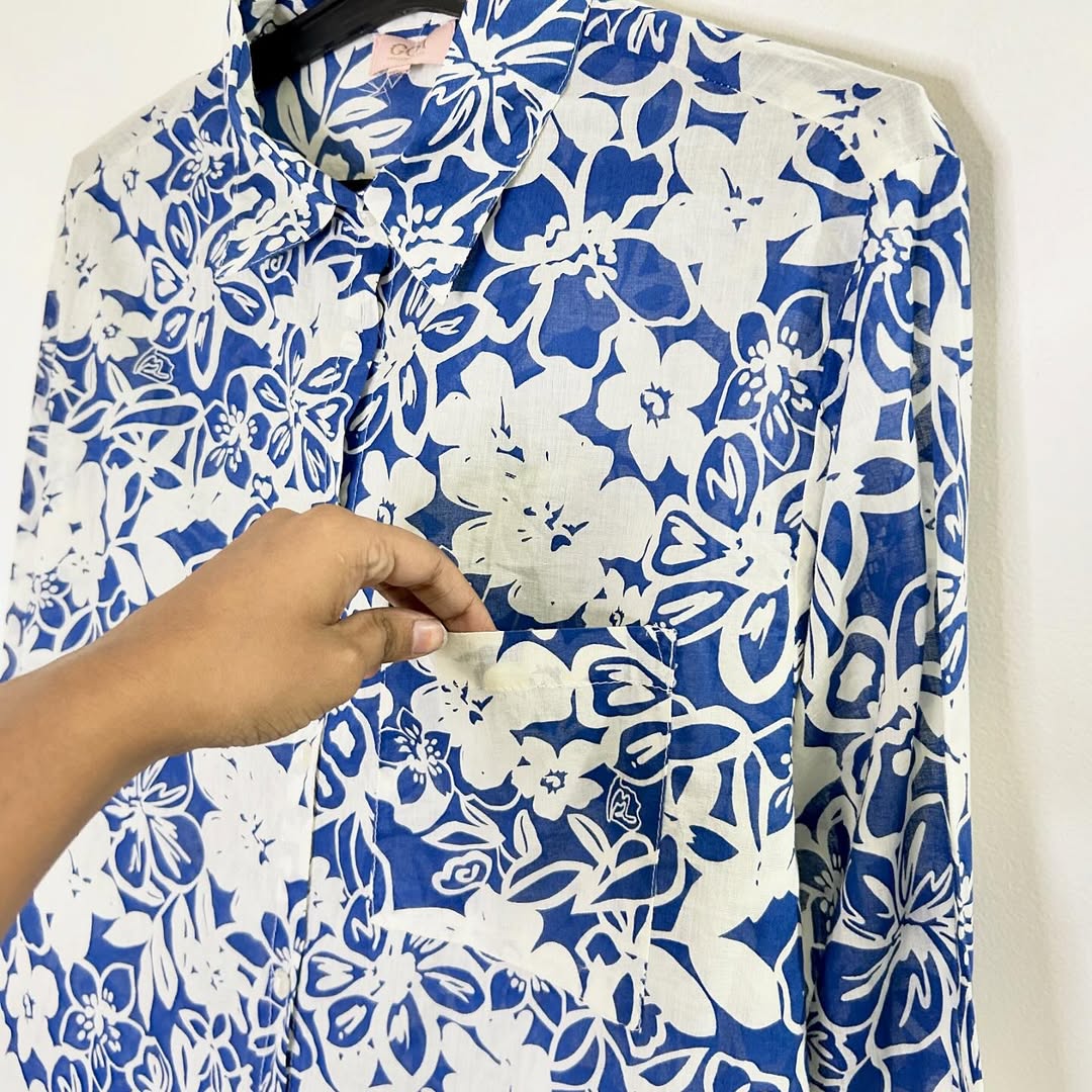 Cotton Floral Shirt