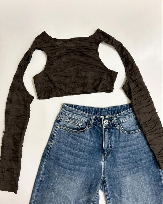 Vintage Textured Top