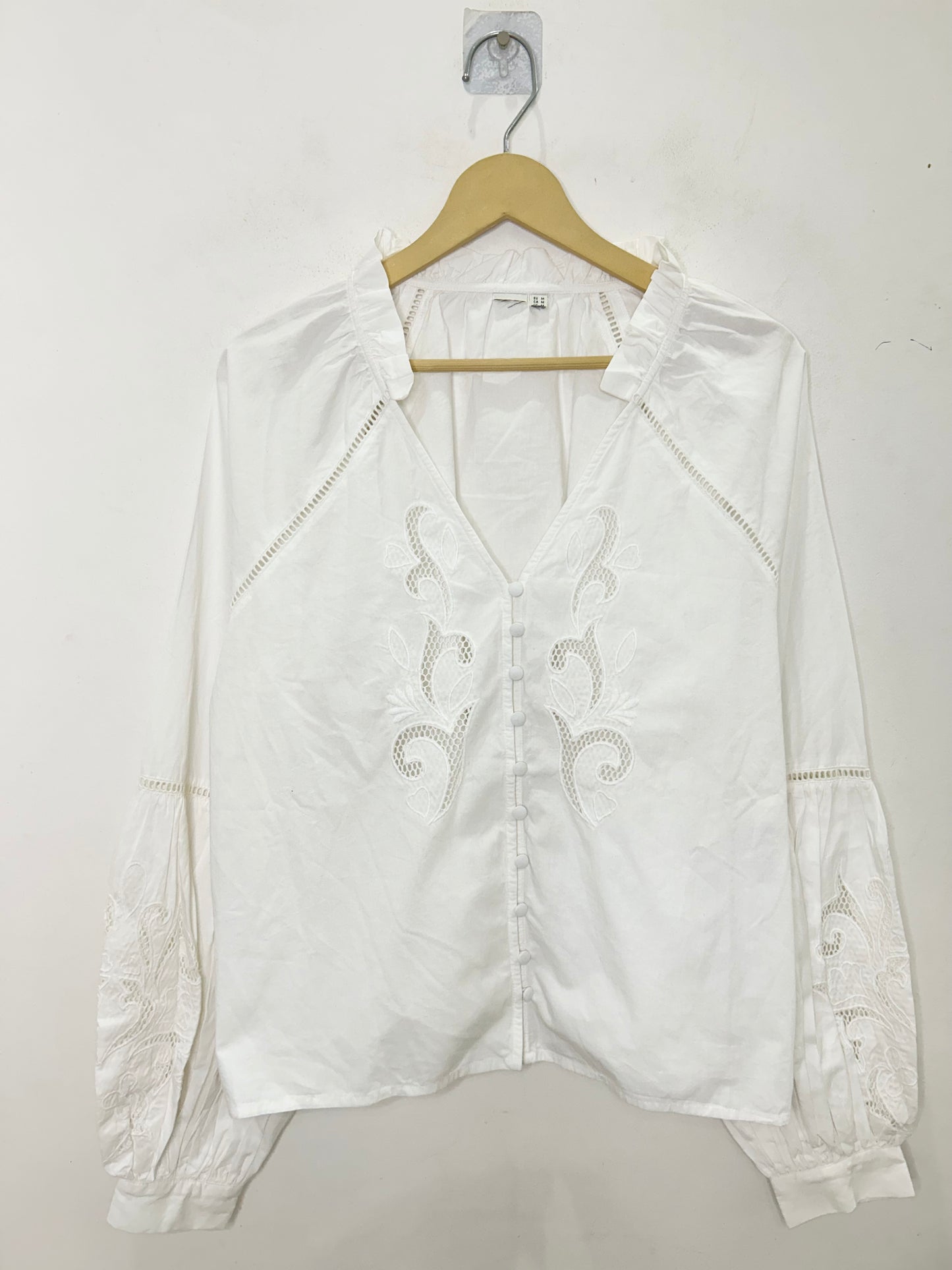 White Cotton Blouse