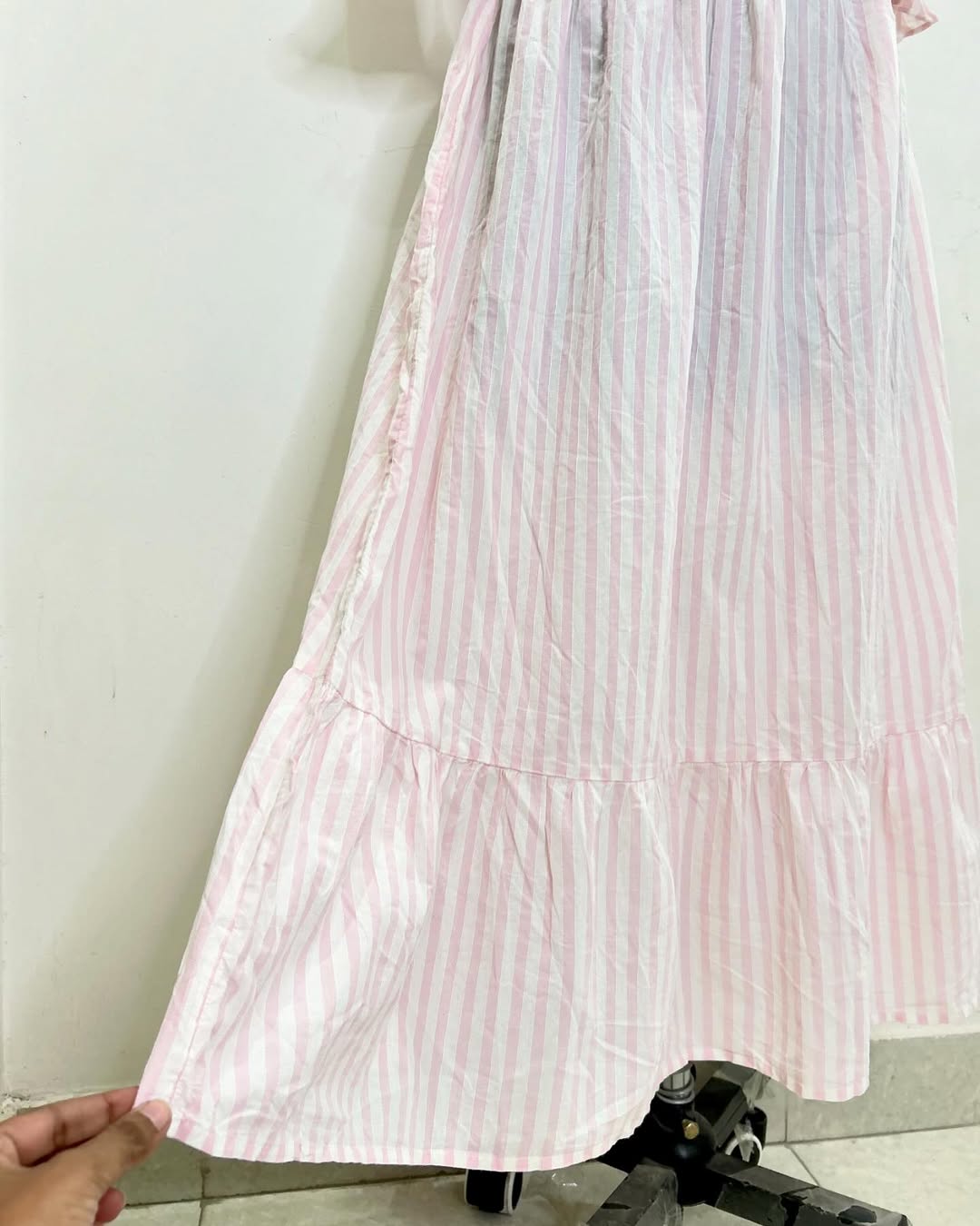 Pink Ruched Dress