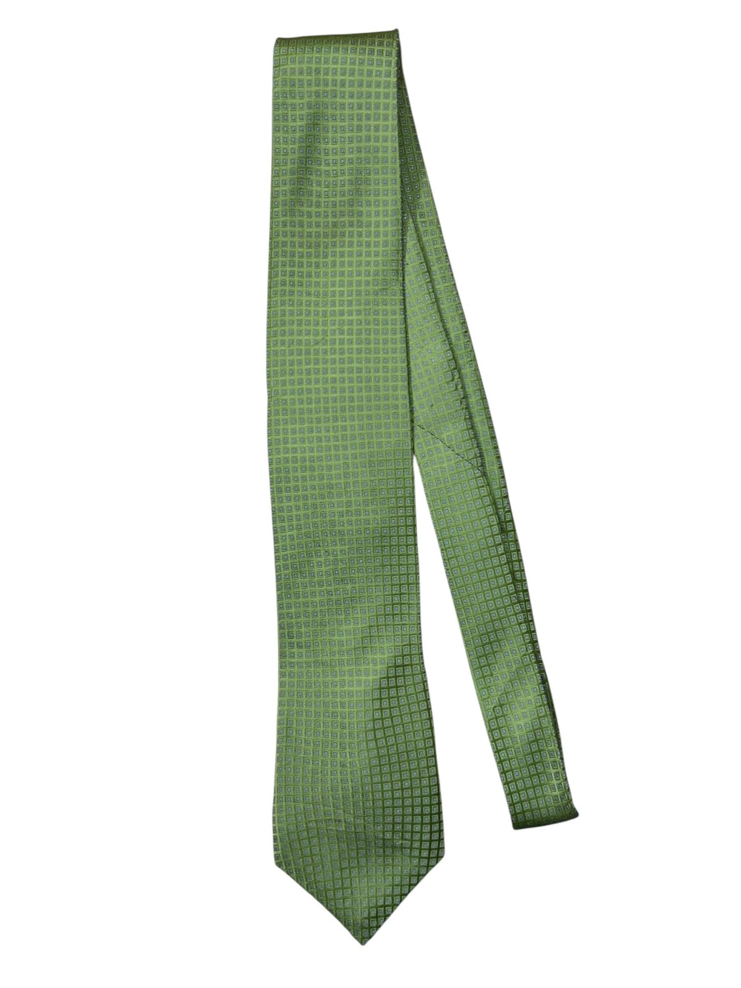 Green Solid Tie