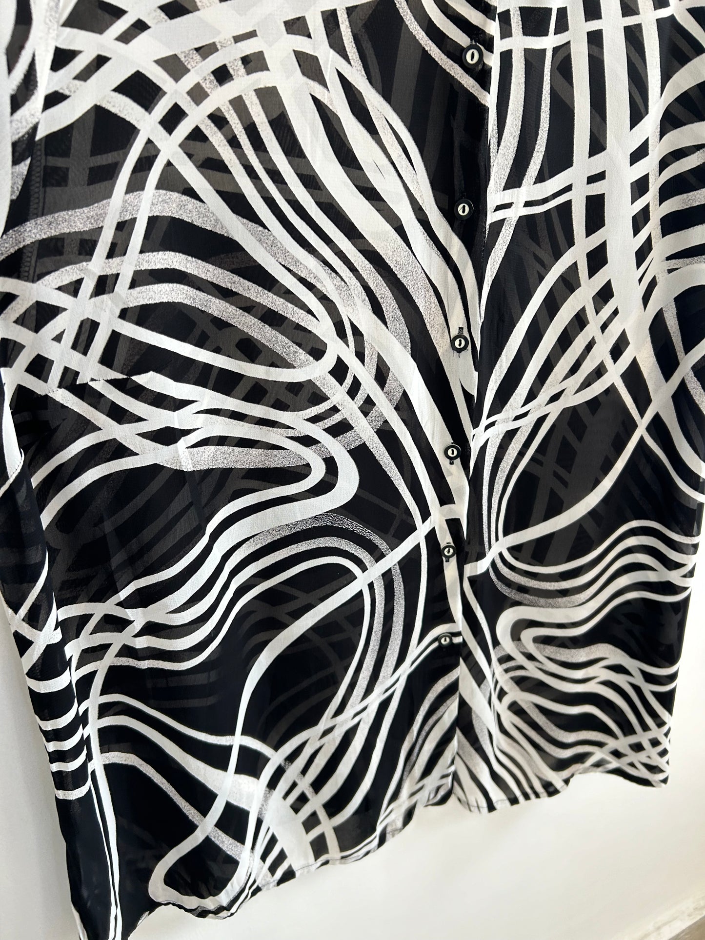 B&W Swirly Shirt