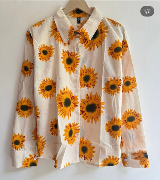 Sunflower Full Sleeves Shirt