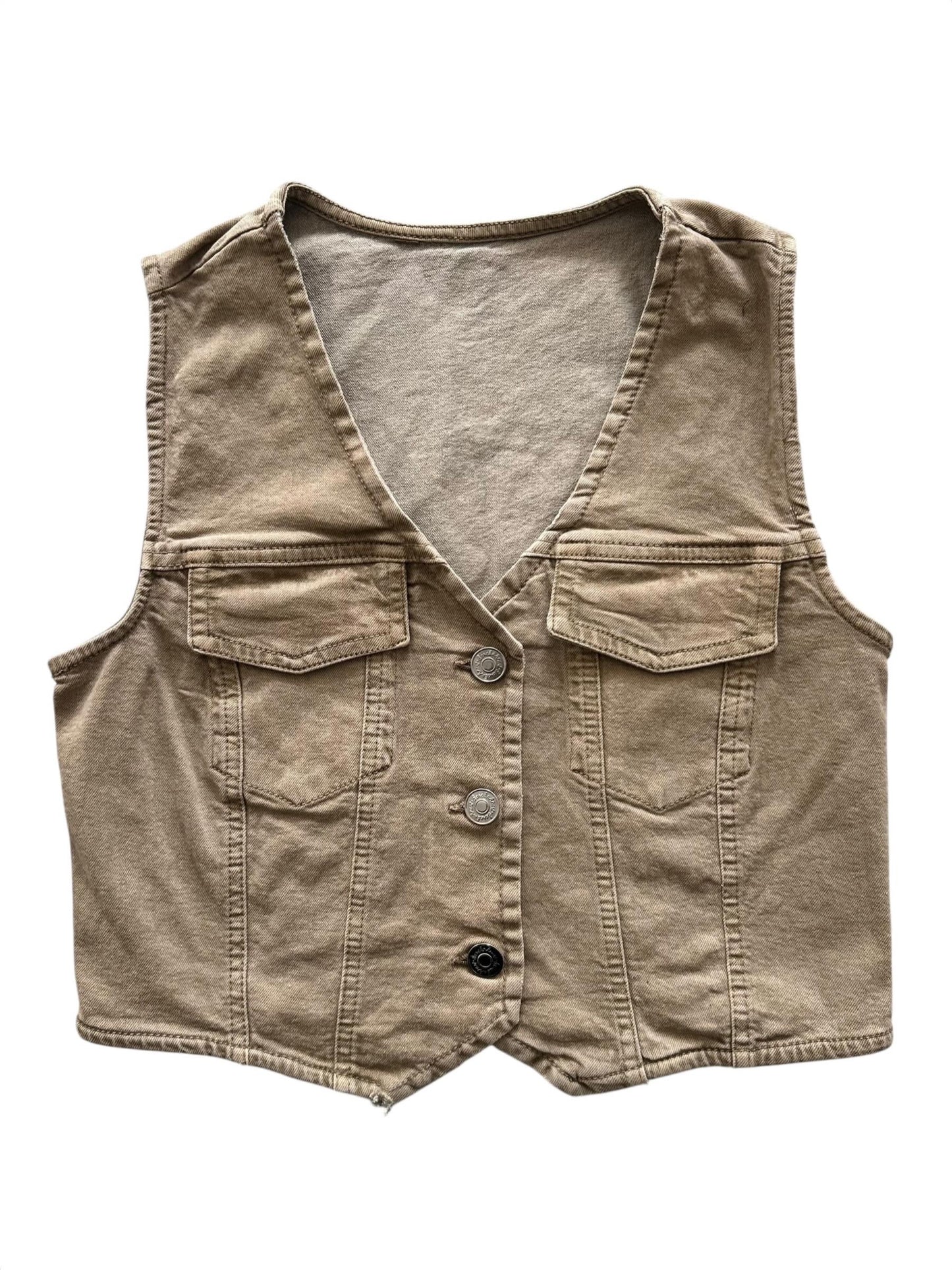 Beige Vest
