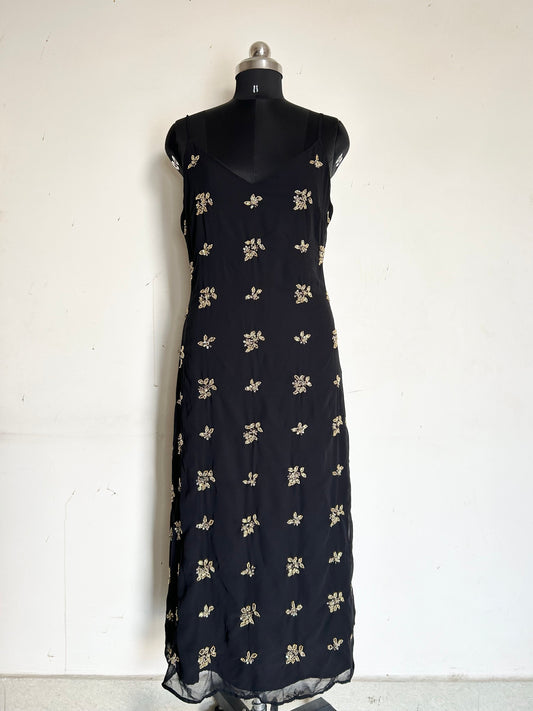 Black Embellished Dress