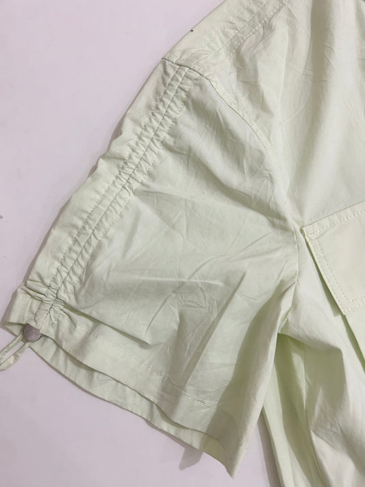 L. Green Jacket Top