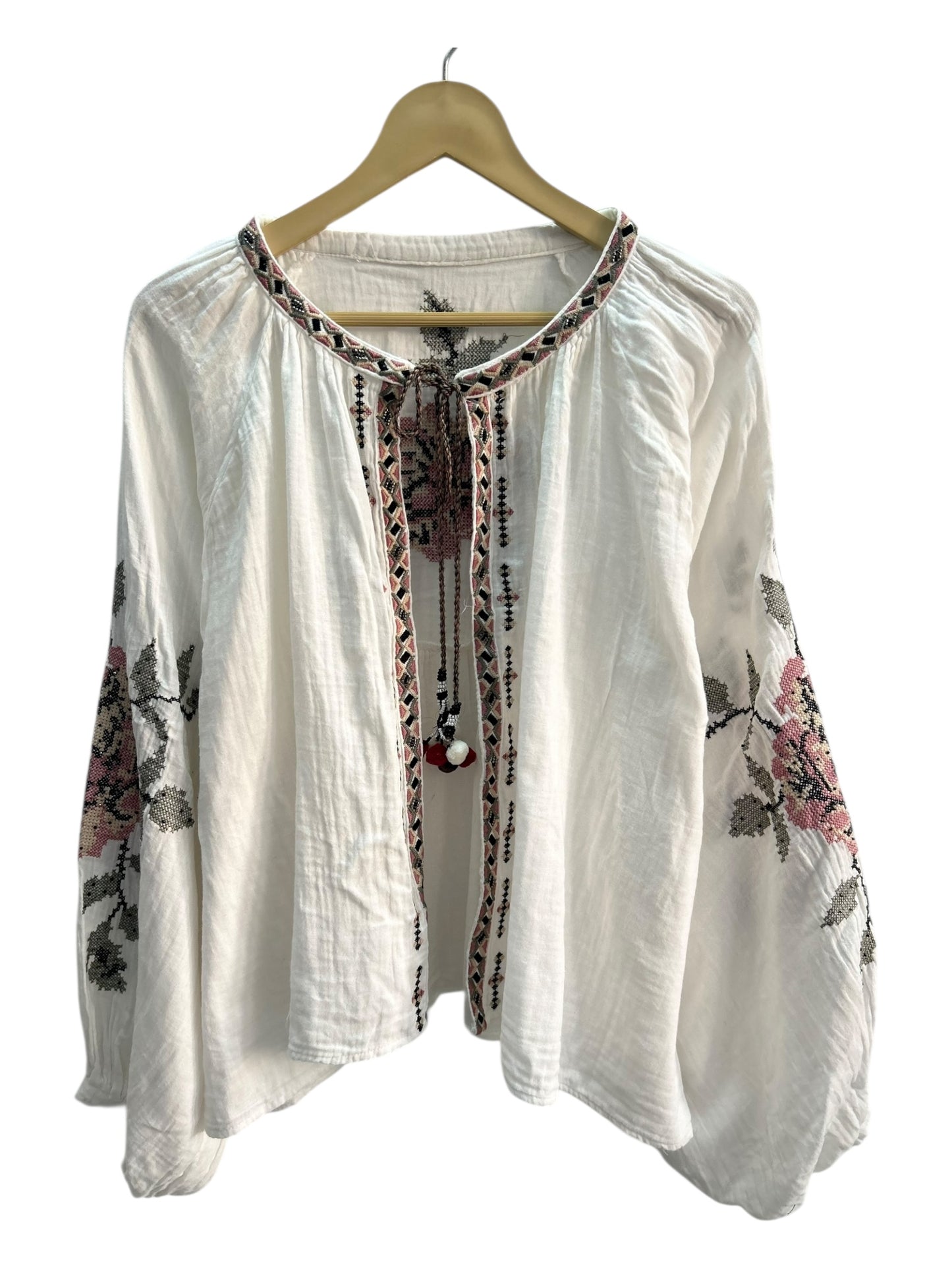 Embroidered Shrug