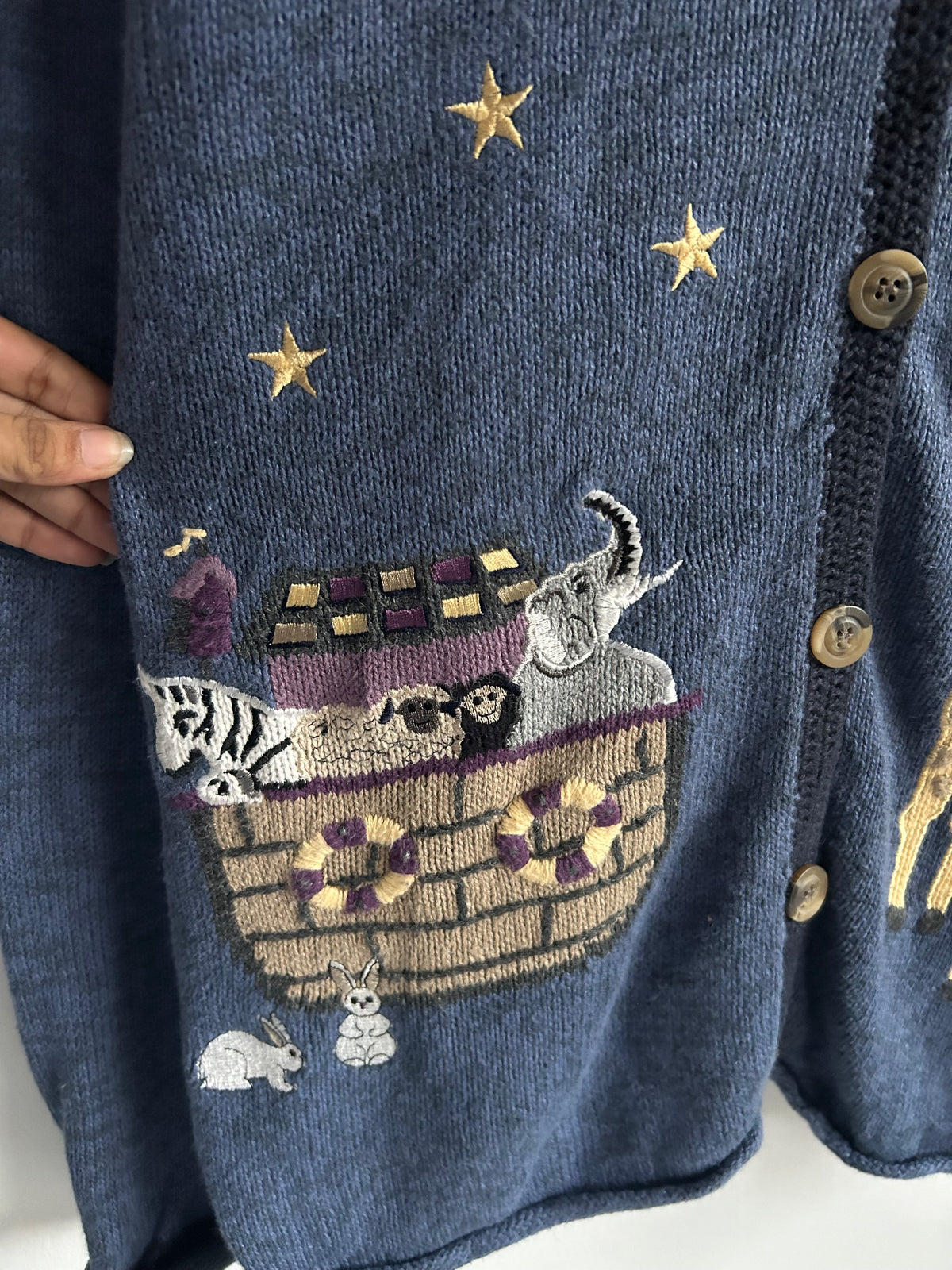 Celestial Knit Blue Cardigan
