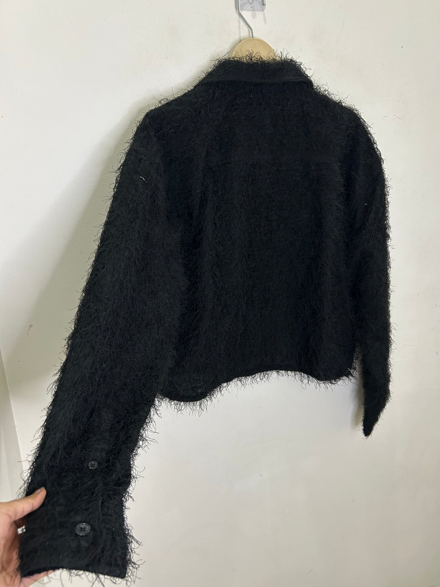 Reclaimed Vintage Fur Shirt