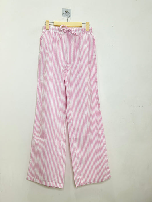 Pink Striped Pants