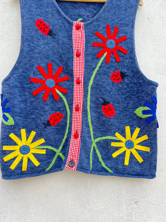 Floral Vest