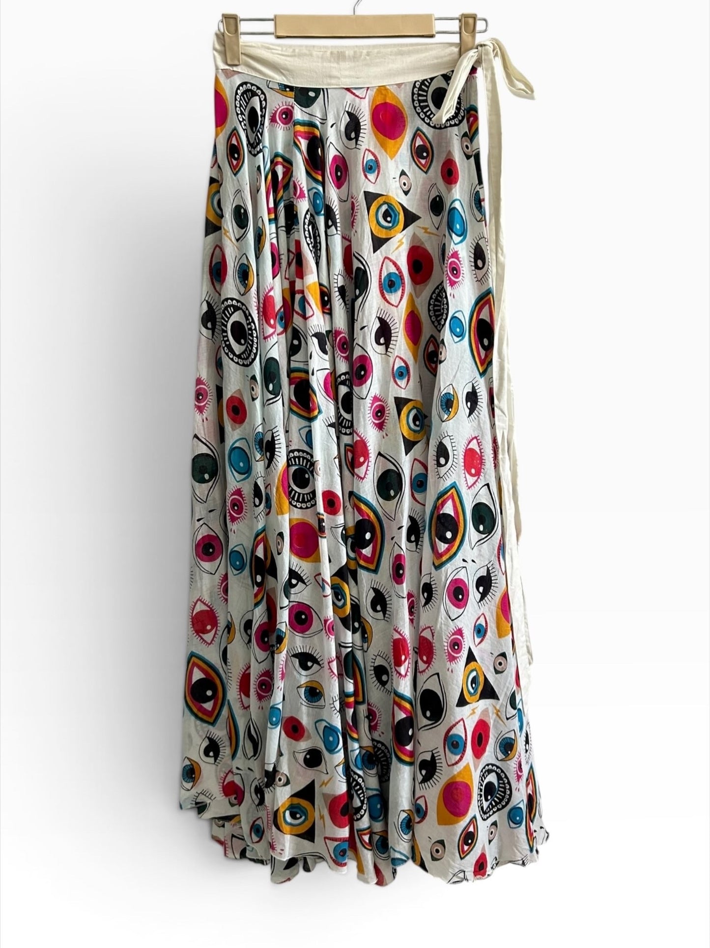 Cotton Eye Print Skirt