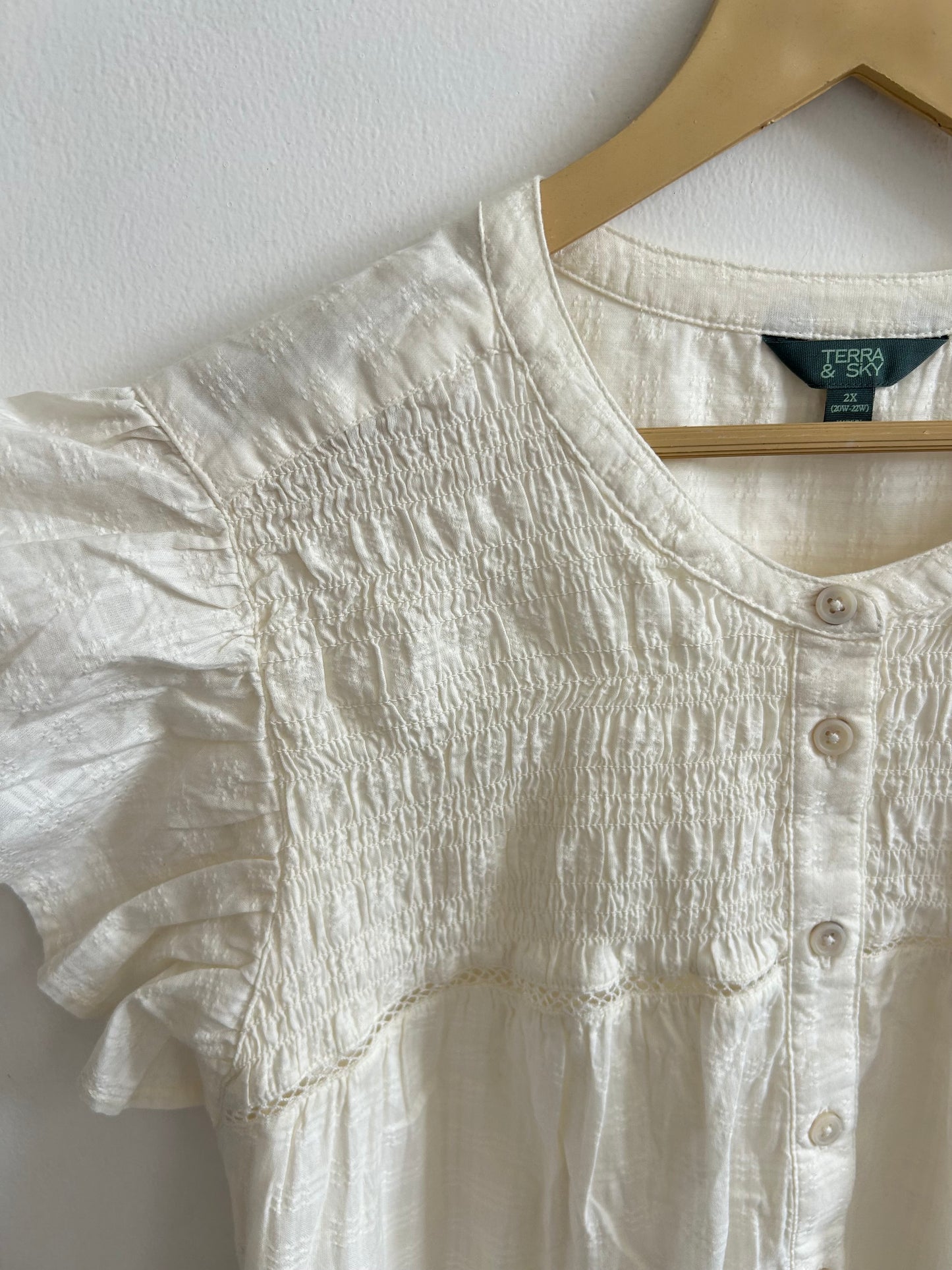 White Cotton Top