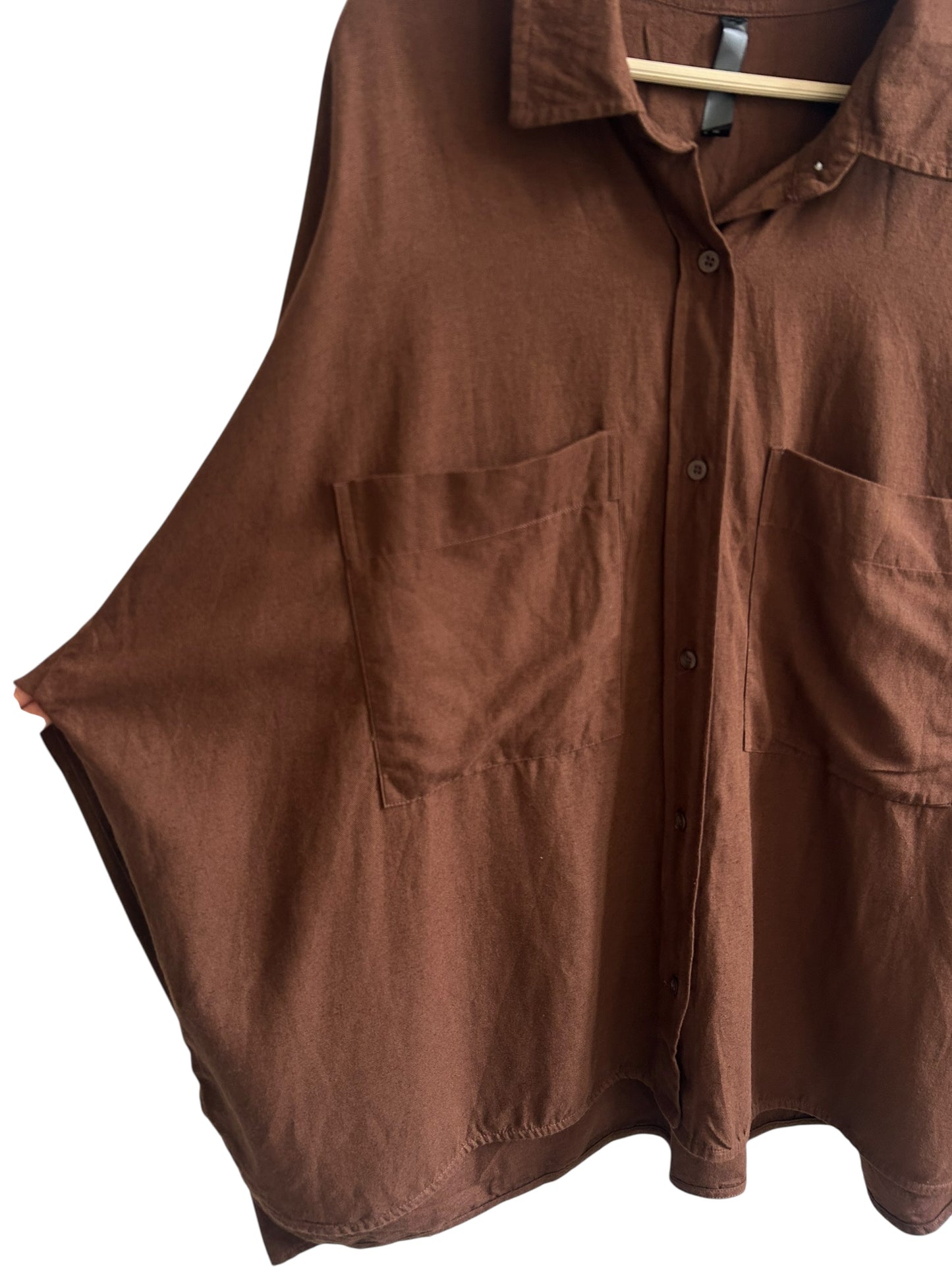 Solid Brown Shirt