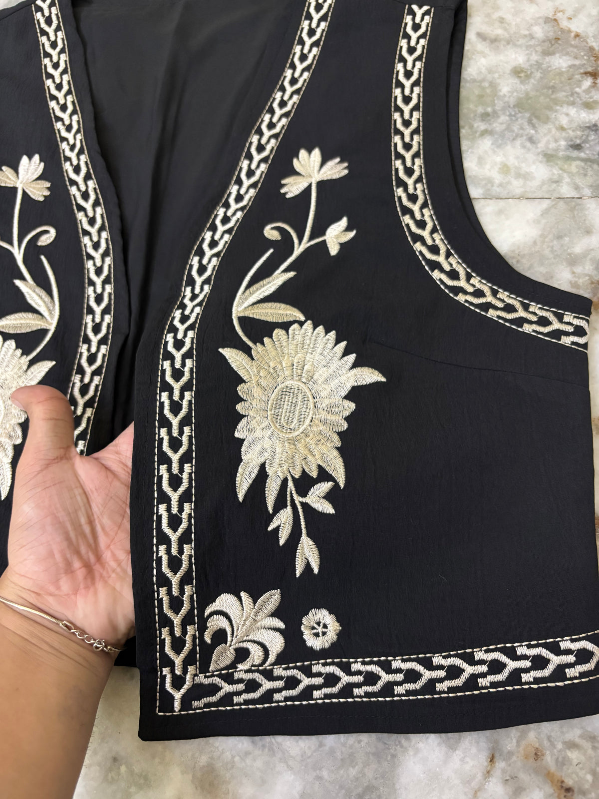 Floral Vest: 36”