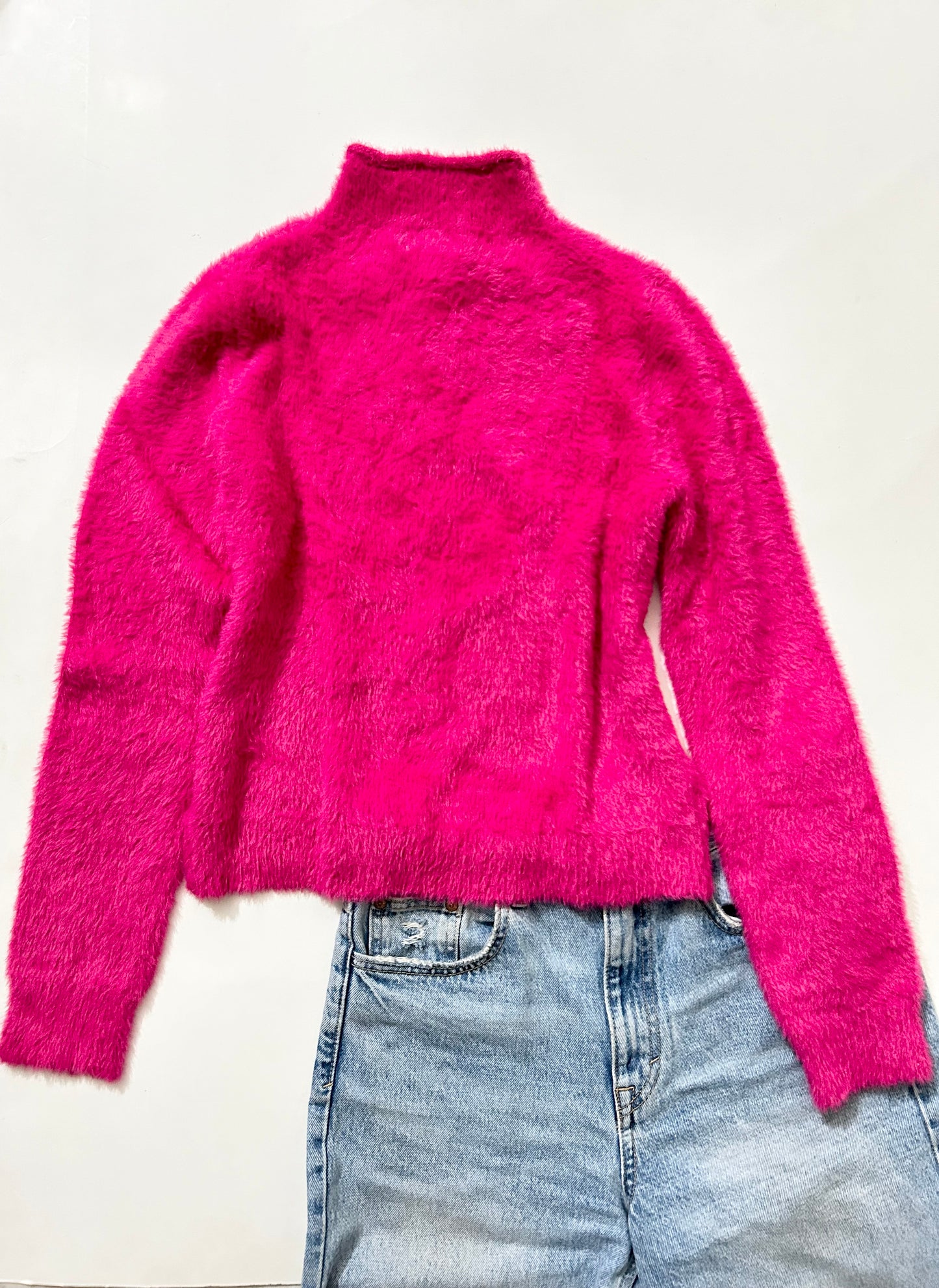 Pink Fur Top