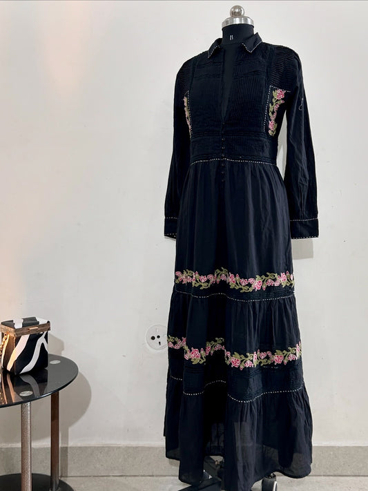 Cotton Floral Dress