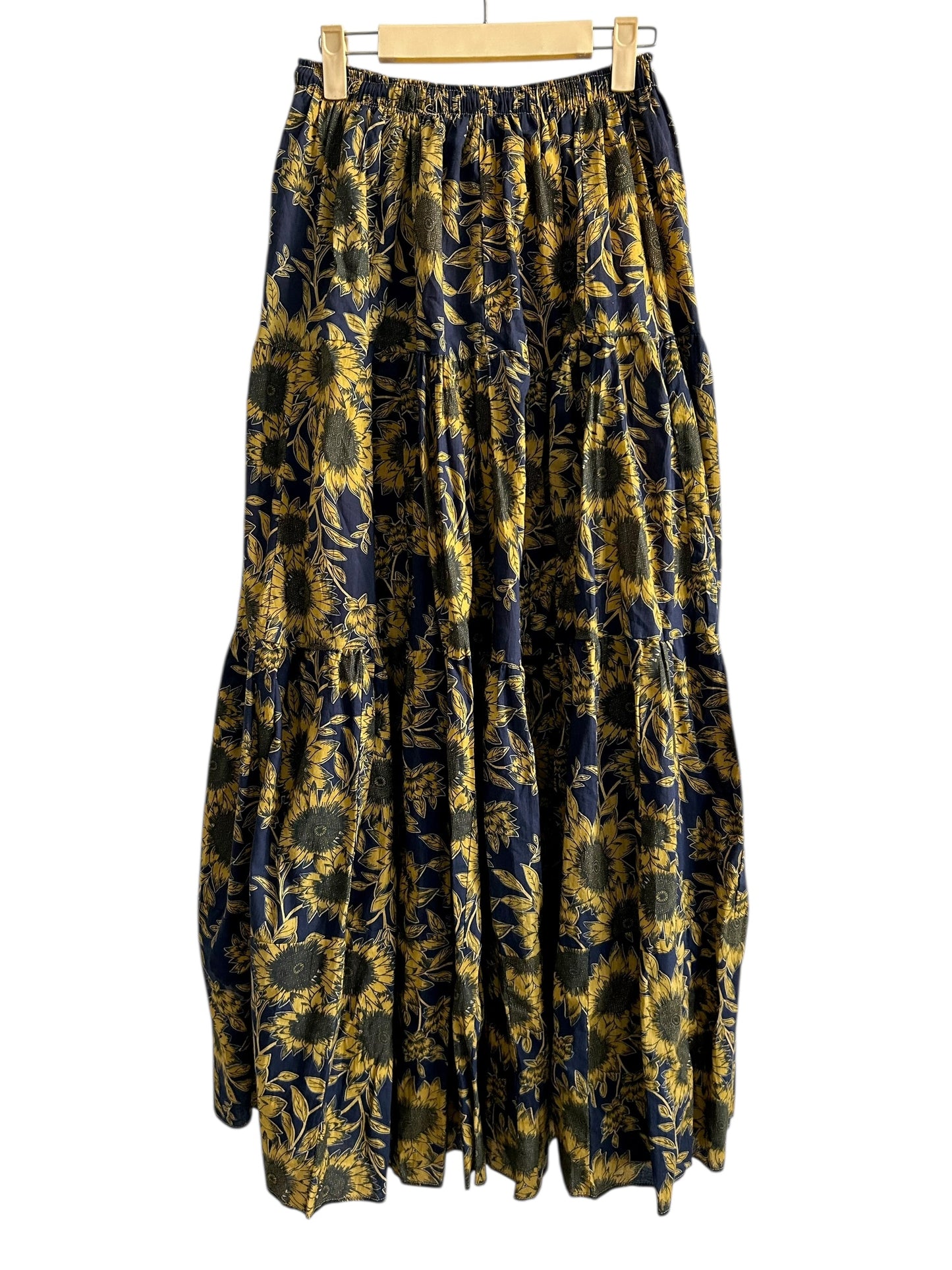 Blue Sunflower Skirt