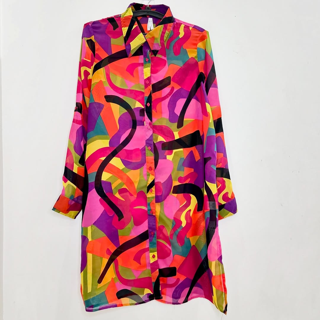 Stripes Shirt: Chest: 44