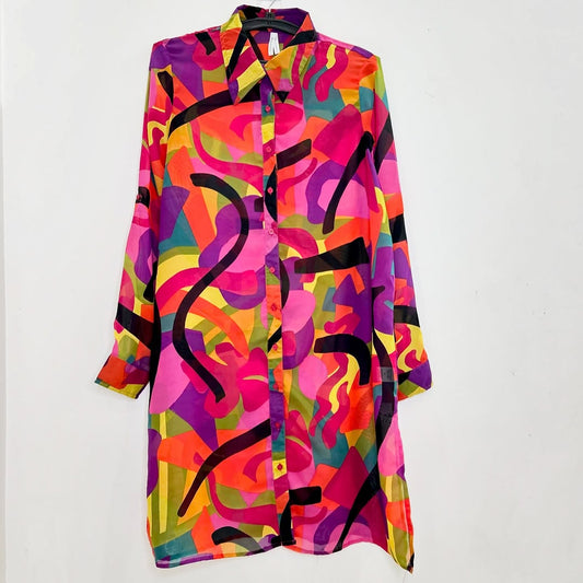 Stripes Shirt: Chest: 44