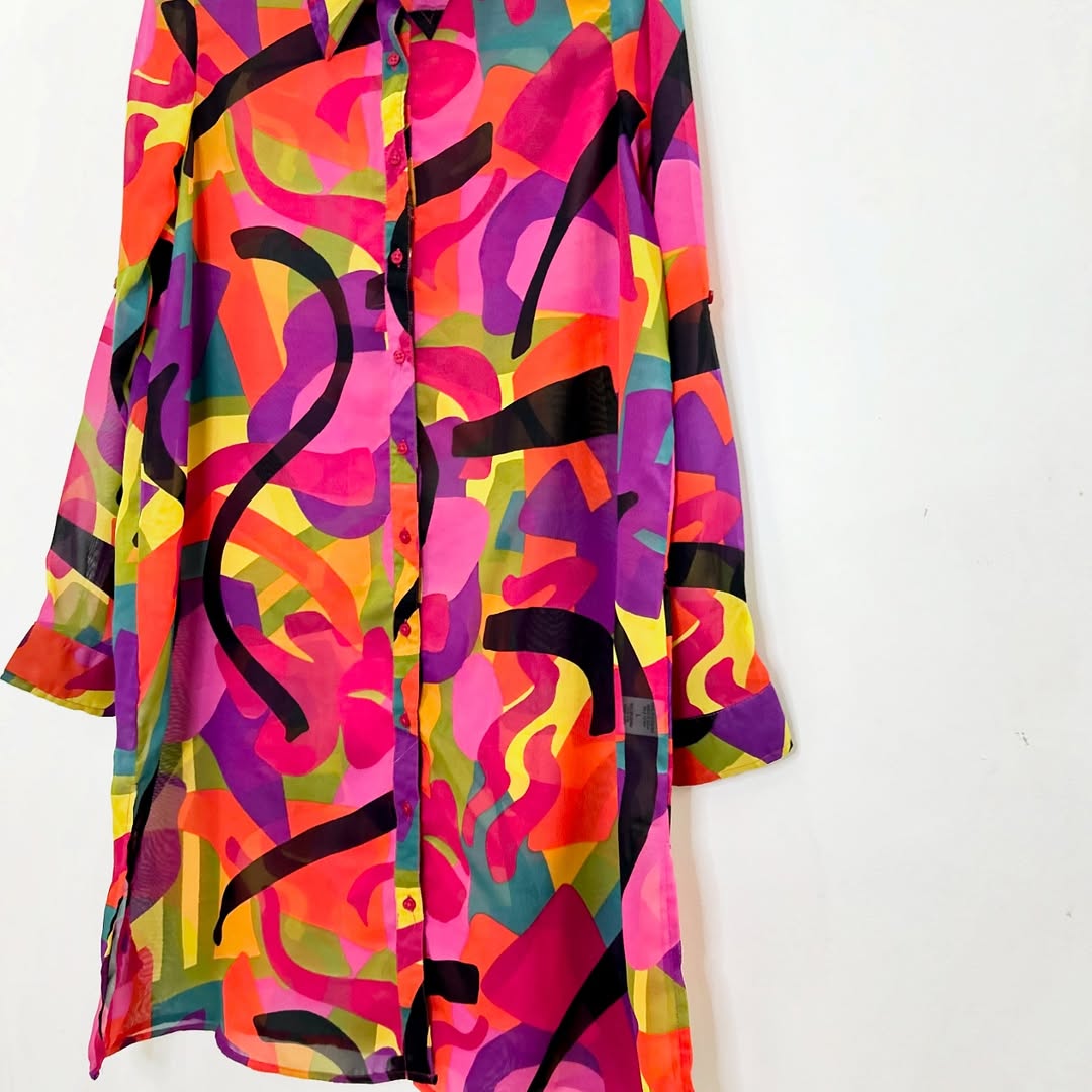 Stripes Shirt: Chest: 44