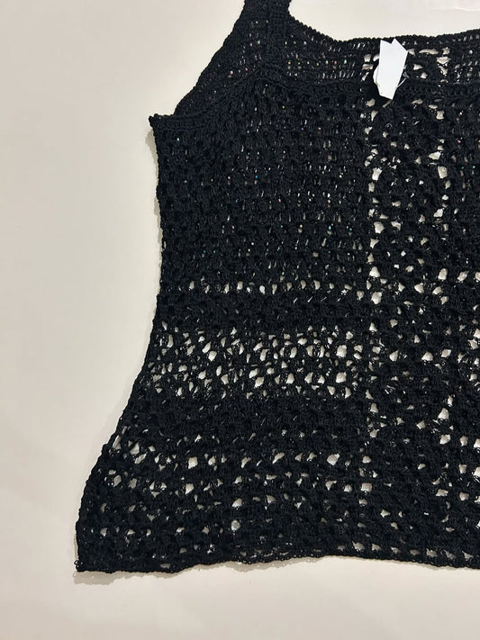 Crochet Embellished Top