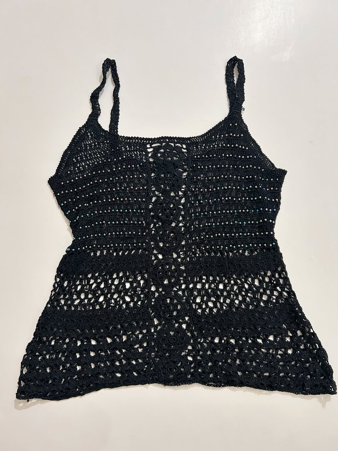 Crochet Embellished Top