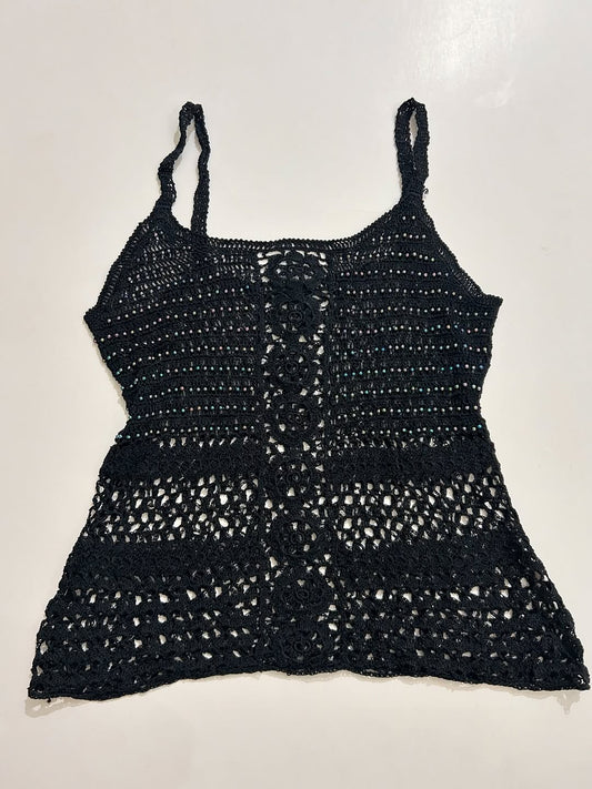Crochet Embellished Top