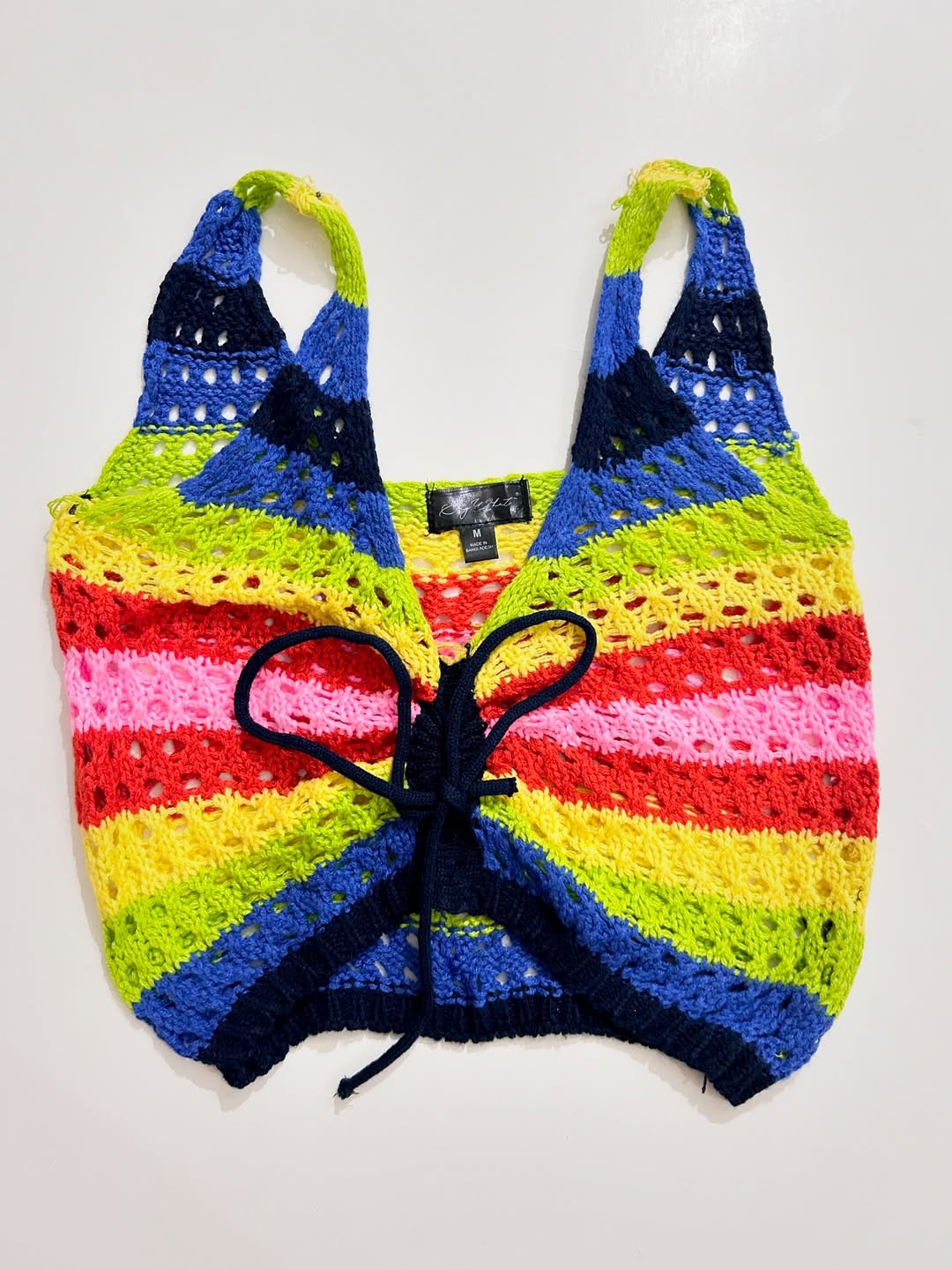 Crochet Multicolor Top