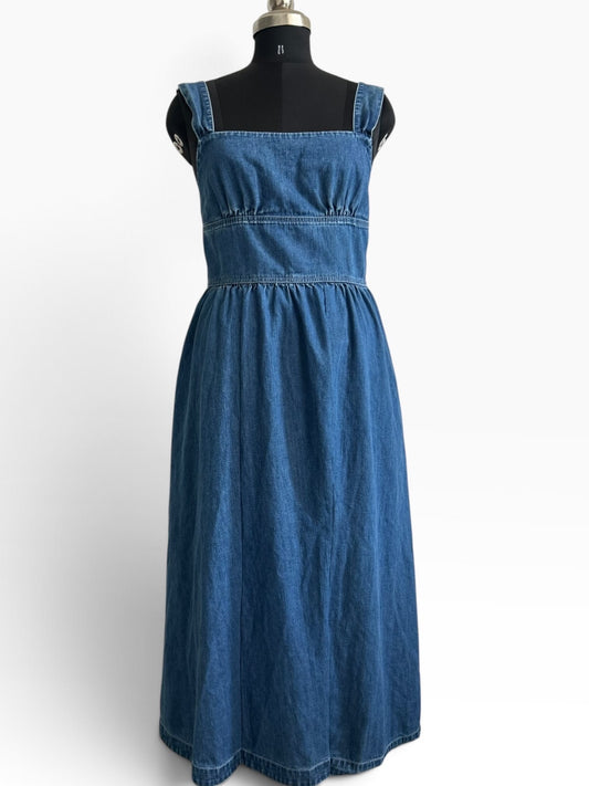 Denim Dress: 38”