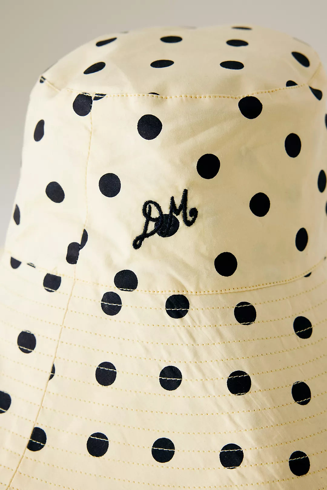 Damson Madder Polka Dot Hat