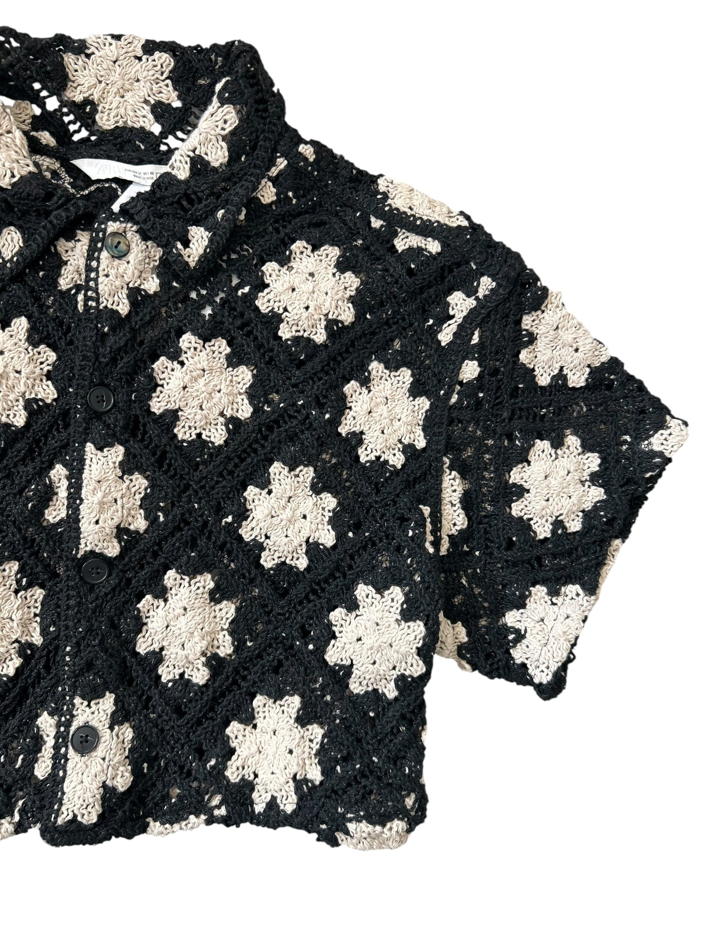 Crochet Crop Shirt