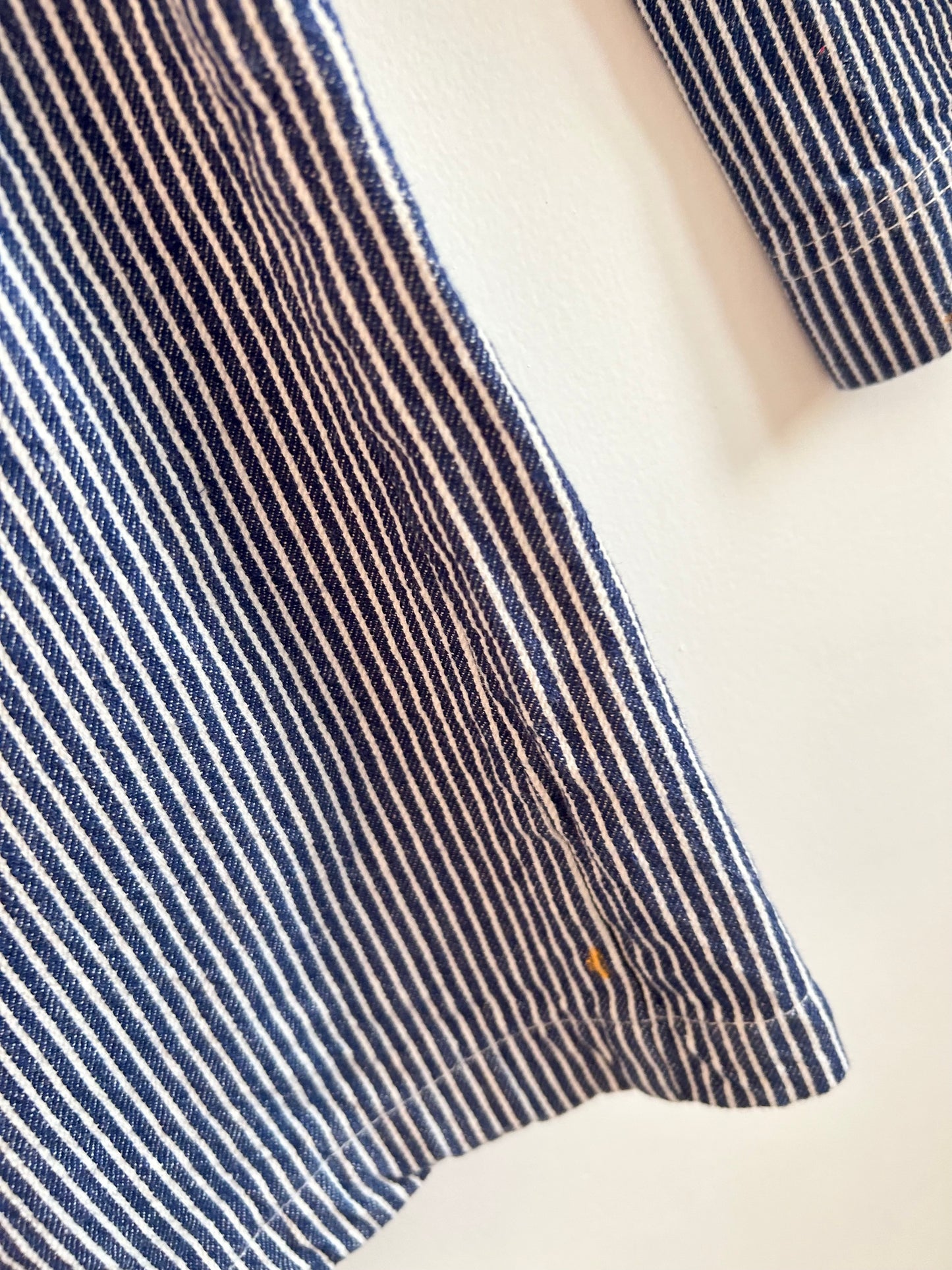 LUCY&YAK Striped Denim Jacket