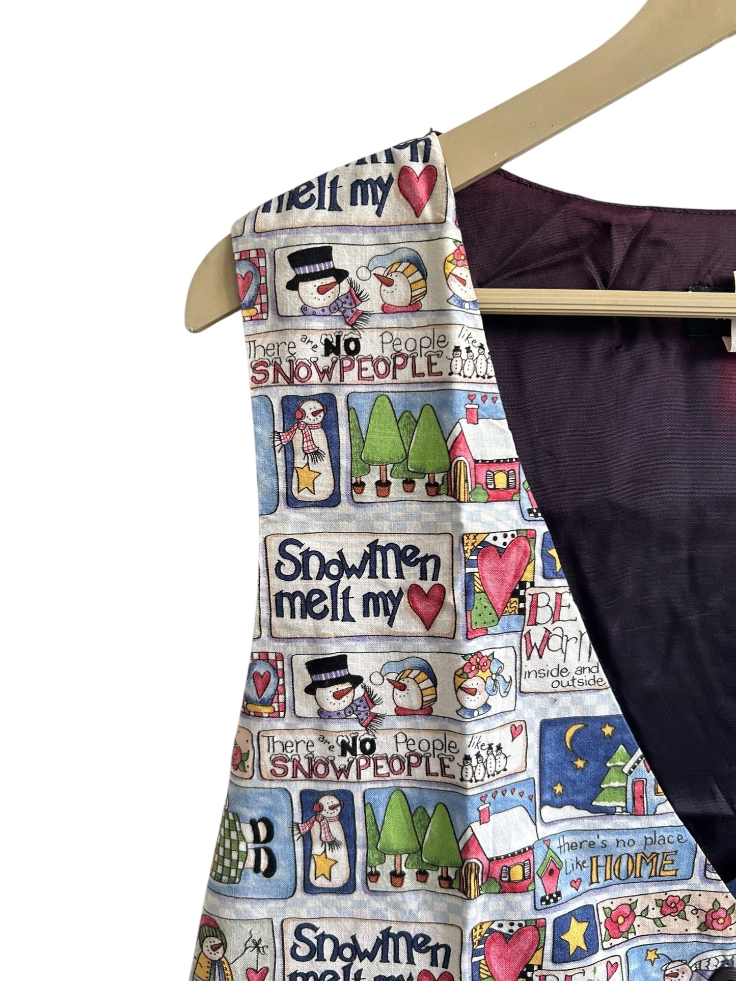 Snowman Vest