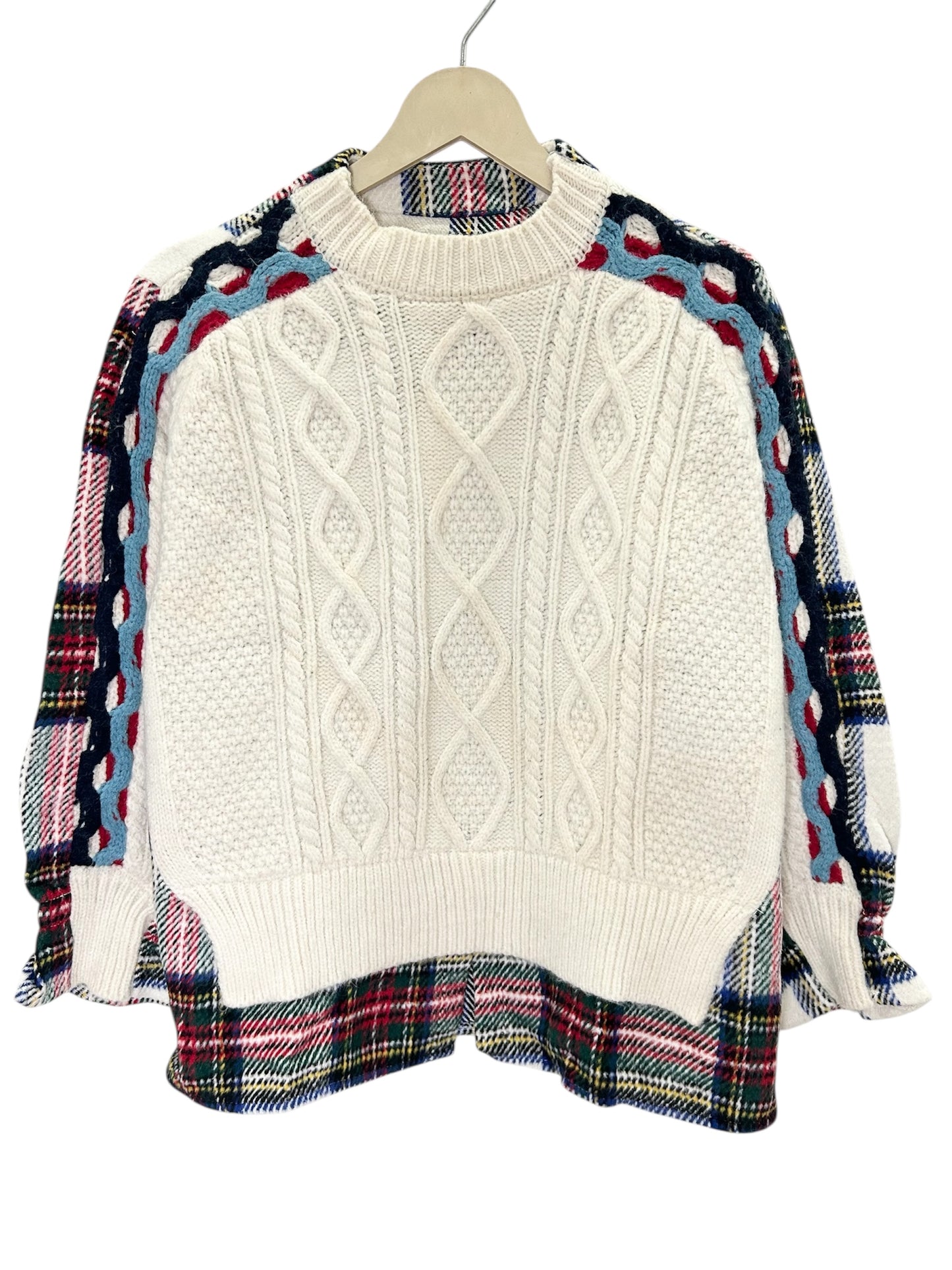 Shirt Checked Sweater