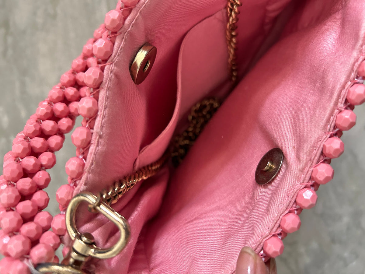 Strawberry Beaded Bag