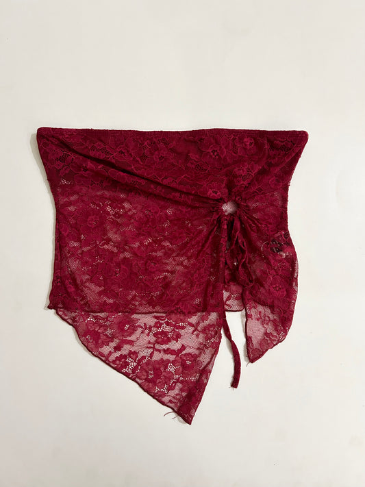 Vintage Cherry Red Top