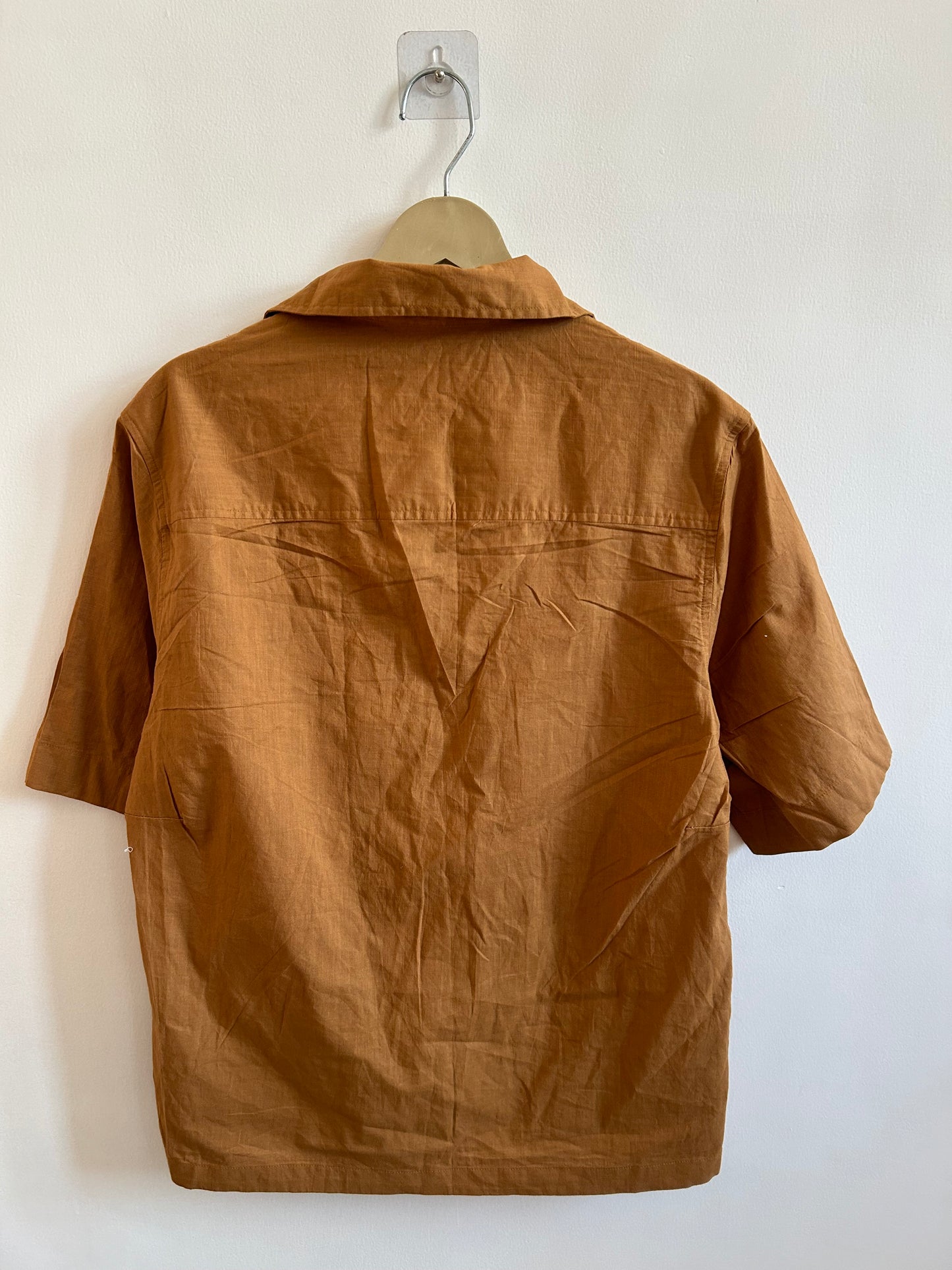 Brown Cotton Shirt