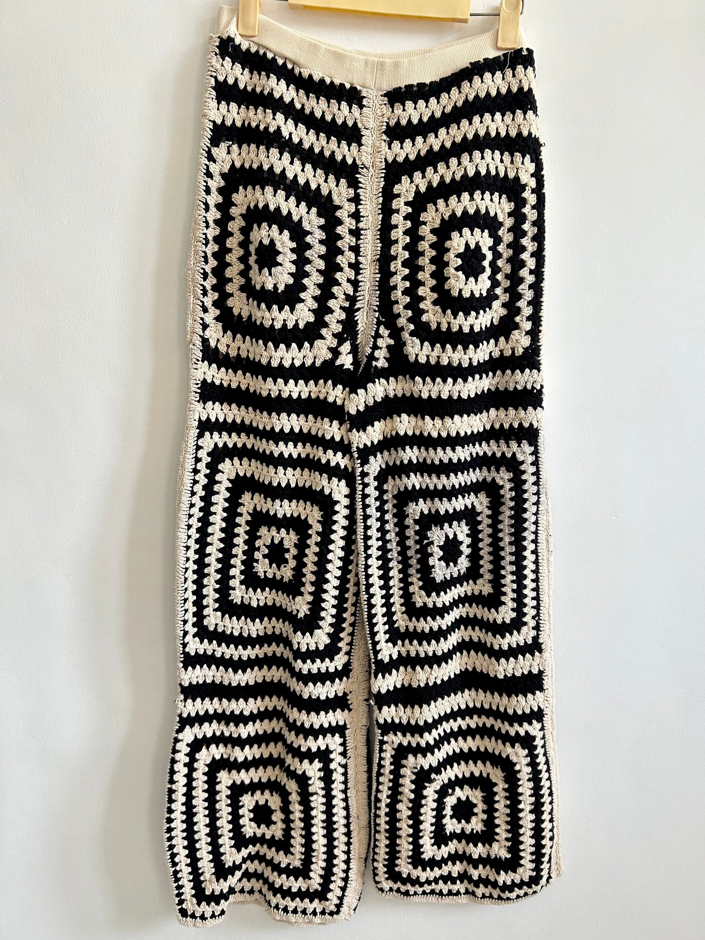 Mesh Crochet Pants