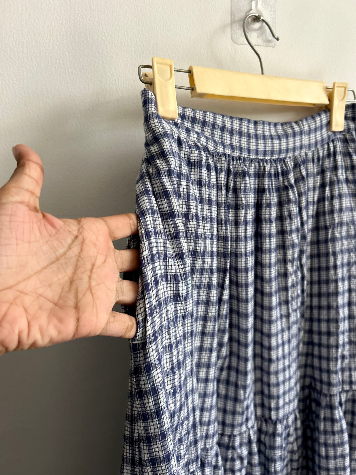 Checkered Skirt