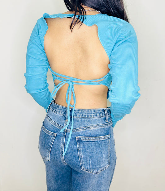 Pinteresty Backless Top