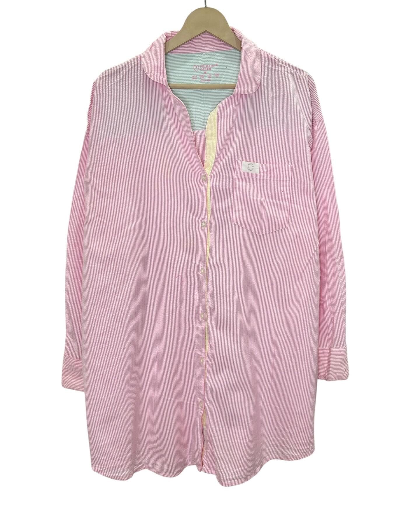 Pink Striped Shirt