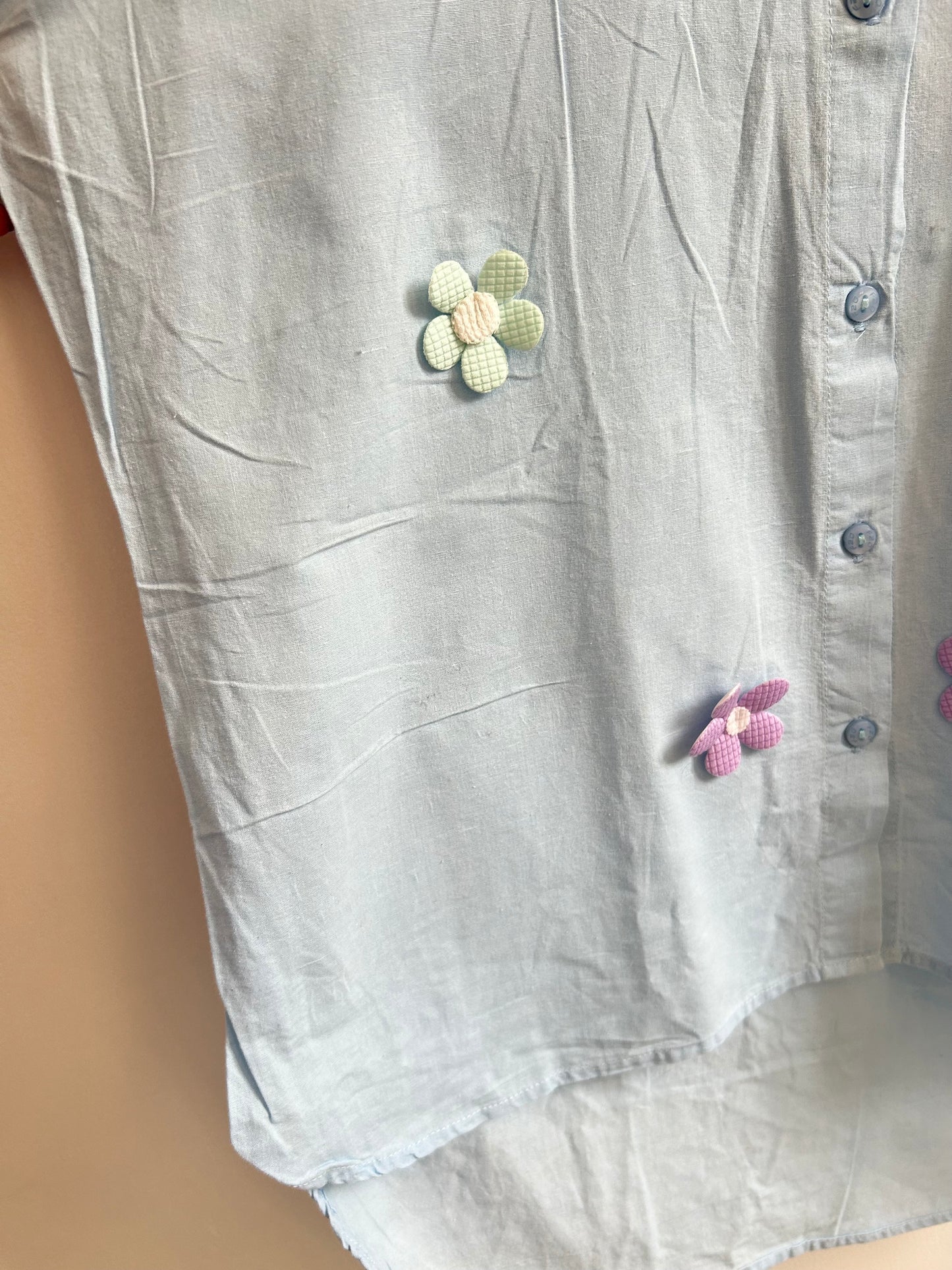3D Pop Up Floral Shirt