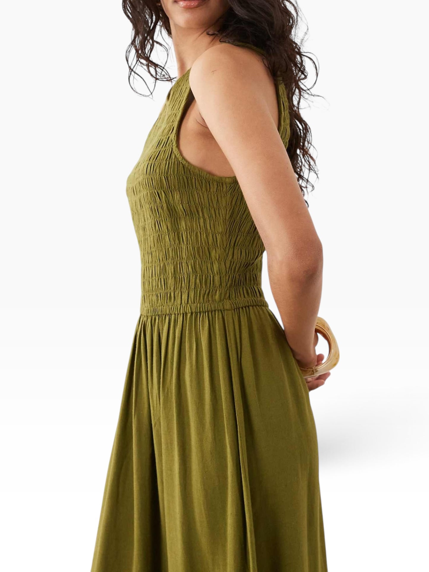 RiverIsland shirred dress